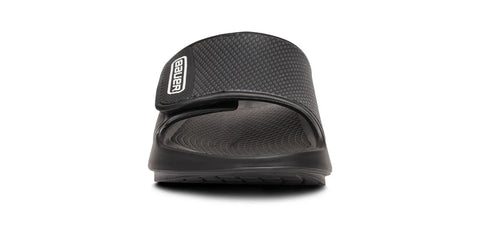 BAUER/OOFOS Men's OOahh Sport Flex Sandal – Black