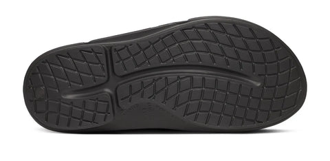 BAUER/OOFOS Men's OOahh Sport Flex Sandal – Black