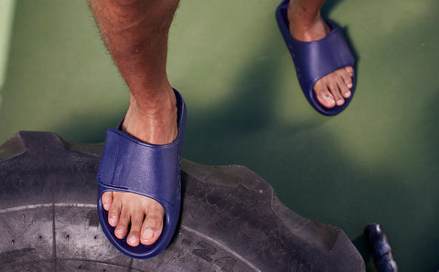 Men's OOahh Sport Flex Sandal - Navy