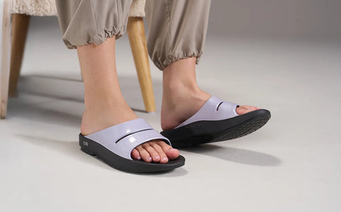 Women's OOahh Luxe Slide Sandal - Lavender Bliss
